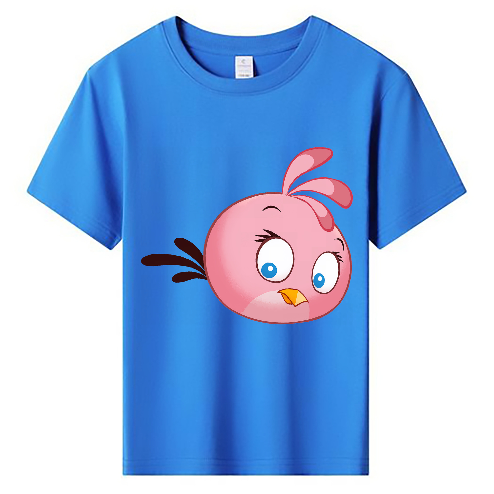 （画像用） Angry Birds アングリーバード 綿100％キッズTシャツ（フロントプリント）